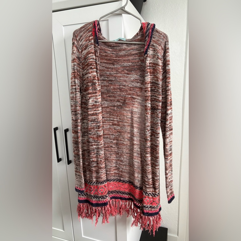 Maurices Knit Cardigan Duster (Large)
